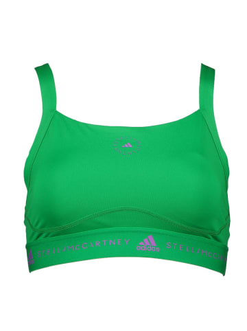 adidas Biustonosz sportowy w kolorze zielonym