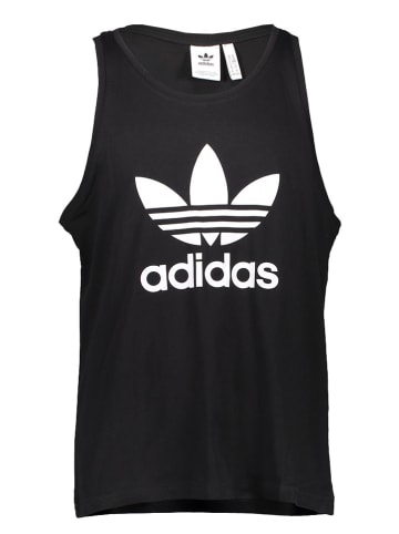 adidas Top in Schwarz