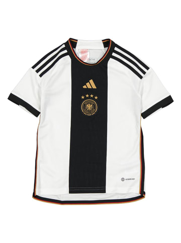 adidas Fußballtrikot in Schwarz/ Weiß