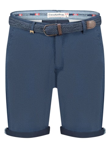 Canadian Peak Bermudy "Podexeak" w kolorze granatowym