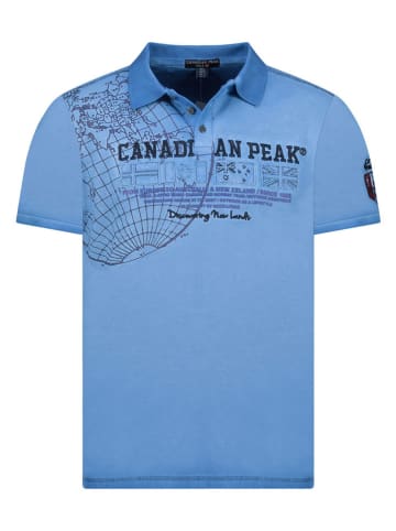 Canadian Peak Poloshirt "Kobias" in Blau