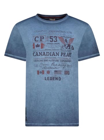 Canadian Peak Koszulka "Jorickeak" w kolorze niebieskim
