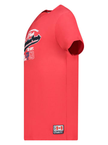 Canadian Peak Koszulka "Jurbeak" w kolorze czerwonym