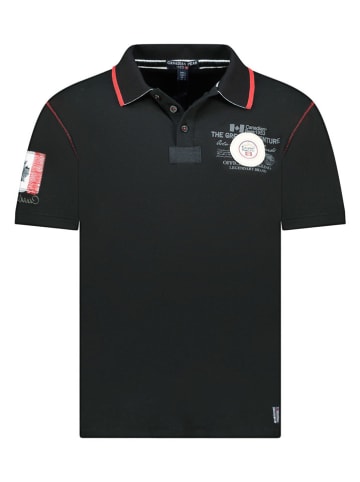 Canadian Peak Poloshirt "Kilsvikeak" in Schwarz