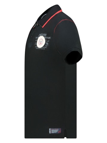 Canadian Peak Poloshirt "Kilsvikeak" in Schwarz