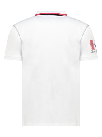 Canadian Peak Koszulka polo "Kilsvikeak" w kolorze białym