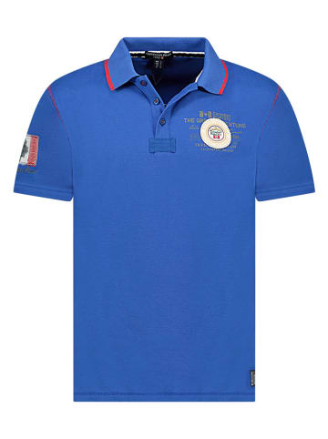 Canadian Peak Koszulka polo "Kilsvikeak" w kolorze niebieskim