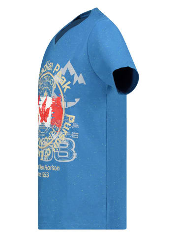 Canadian Peak Koszulka "Japple" w kolorze niebieskim