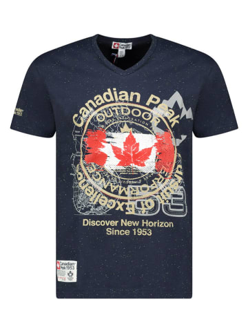 Canadian Peak Koszulka "Japple" w kolorze granatowym