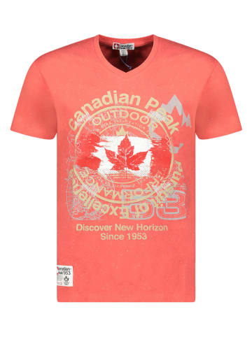 Canadian Peak Koszulka "Japple" w kolorze czerwonym