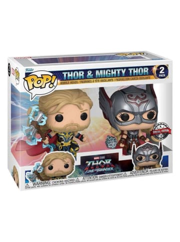 Funko 2tlg. Sammelfiguren-Set "Funko POP! Marvel Thor Love and Thunder"- ab 6 Jahren