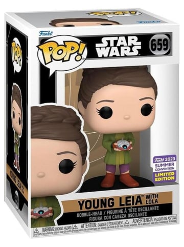 Funko Sammelfigur "Funko POP! Star Wars Obi-Wan Kenobi Leia w/ Lola" - ab 6 Jahren