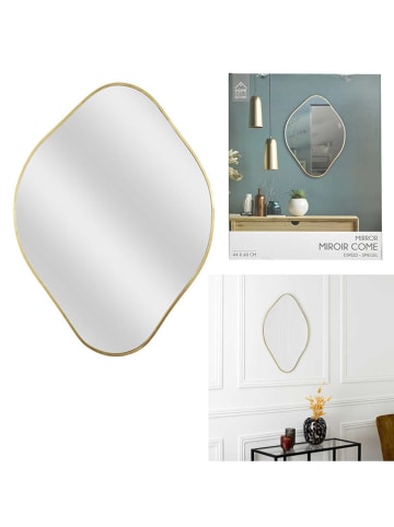 Rétro Chic Spiegel in Gold - (L)60 x (B)44 cm