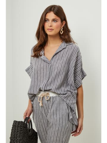 Lin Passion Blouse grijs
