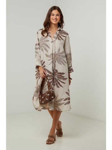 Lin Passion Linnen jurk beige
