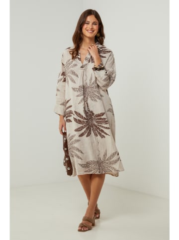 Lin Passion Linnen jurk beige