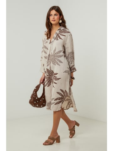 Lin Passion Linnen jurk beige