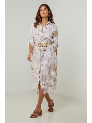 Lin Passion Leinen-Kleid in Weiß