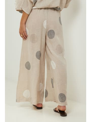 Lin Passion Leinen-Hose in Beige