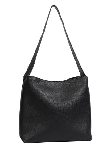 Tom Tailor Schultertasche "Angie" in Schwarz - (B)27,5 x (H)26 x (T)9,5 cm