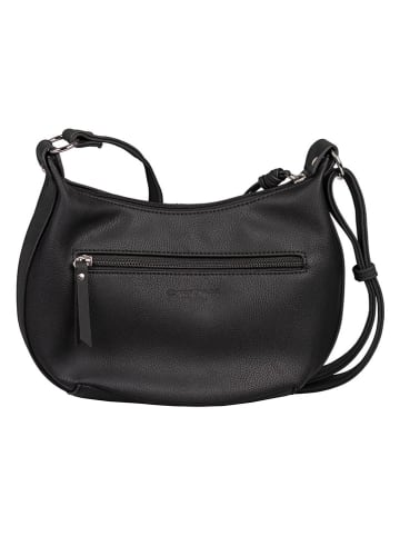 Tom Tailor Umhängetasche "Caia" in Schwarz - (B)25 x (H)21 x (T)9,5 cm
