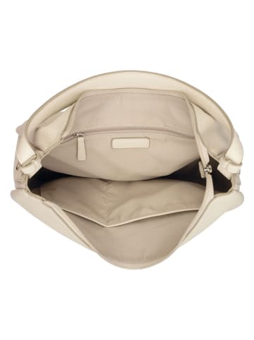 Tom Tailor Schultertasche "Dea" in Creme - (B)38 x (H)31 x (T)12 cm