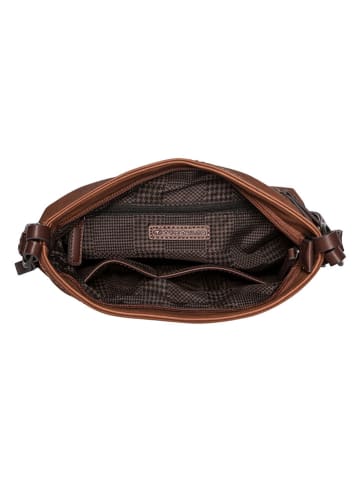 Tom Tailor Umhängetasche "Elin" in Braun - (B)28,5 x (H)26 x (T)9 cm