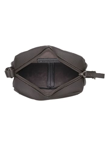 Tom Tailor Umhängetasche "Elis" in Anthrazit - (B)18,5 x (H)13,5 x (T)7 cm