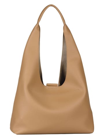 Tom Tailor Schoudertas lichtbruin - (B)44,5 x (H)30 x (D)13 cm