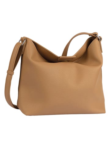 Tom Tailor Schultertasche in Hellbraun - (B)32 x (H)25 x (T)11 cm