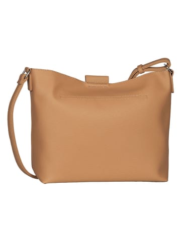 Tom Tailor Torebka w kolorze jasnobrązowym - 32 x 25 x 11 cm