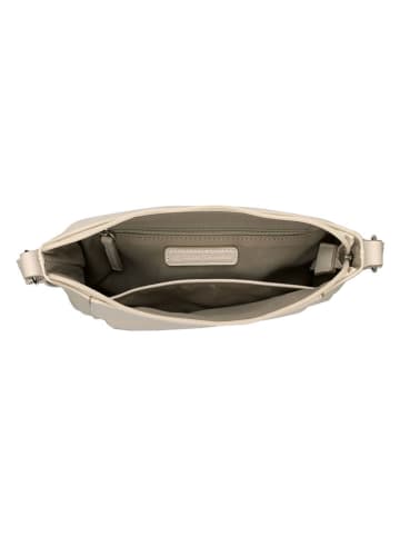 Tom Tailor Umhängetasche "Larea" in Creme - (B)23,5 x (H)15,5 x (T)6,5 cm