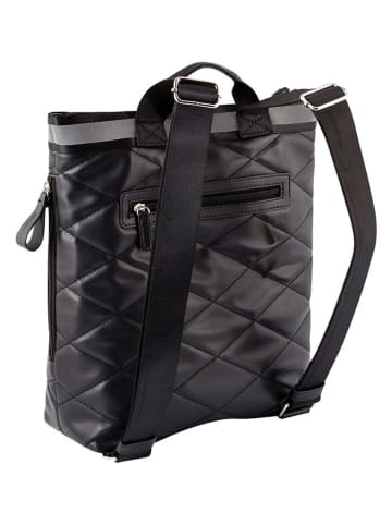 Tom Tailor Rucksack "Mica" in Schwarz - (B)32 x (H)35 x (T)11,5 cm