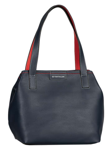 Tom Tailor Shopper bag "Miri" w kolorze granatowym - 34 x 28 x 10 cm