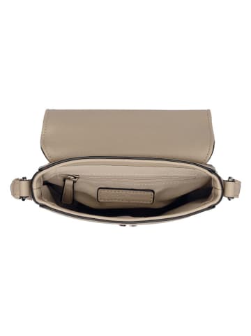 Tom Tailor Umhängetasche "Nance" in Beige - (B)17 x (H)16 x (T)5,5 cm