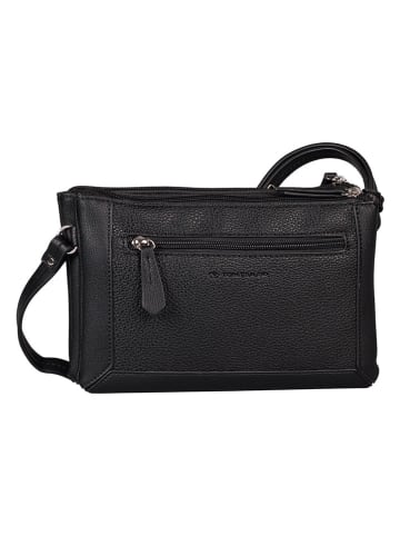 Tom Tailor Umhängetasche "Nara" in Schwarz - (B)23 x (H)16 x (T)6 cm