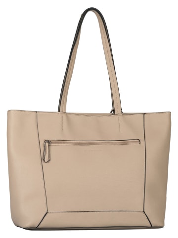 Tom Tailor Shopper bag "Nara" w kolorze beżowym - 44 x 31 x 12 cm