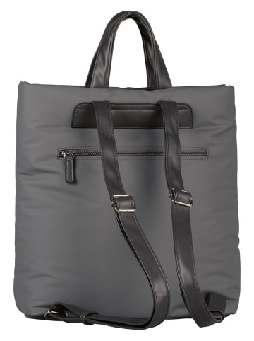 Tom Tailor Rucksack "Patti" in Grau - (B)30 x (H)35 x (T)12,5 cm