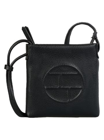 Tom Tailor Umhängetasche "Rosabel" in Schwarz - (B)13,5 x (H)17,5 x (T)3 cm