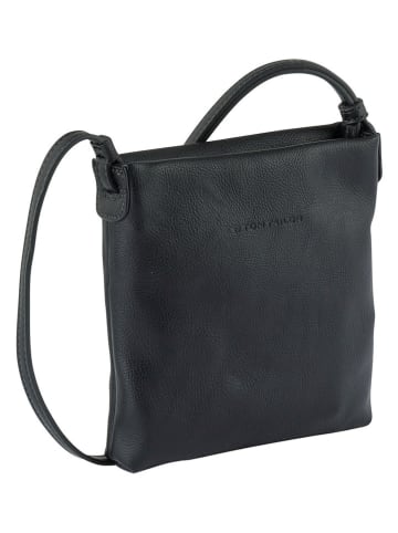 Tom Tailor Umhängetasche "Rosabel" in Schwarz - (B)13,5 x (H)17,5 x (T)3 cm