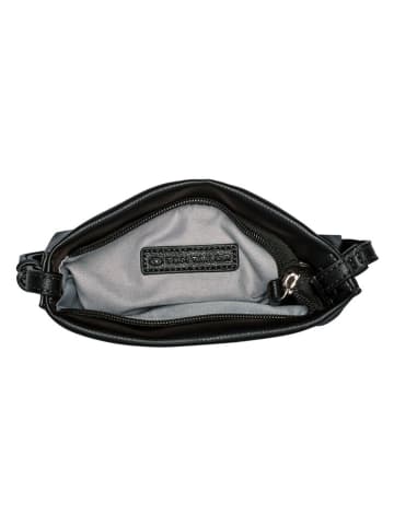 Tom Tailor Umhängetasche "Rosabel" in Schwarz - (B)13,5 x (H)17,5 x (T)3 cm