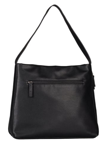 Tom Tailor Schultertasche "Yuma" in Schwarz - (B)34 x (H)28 x (T)10 cm