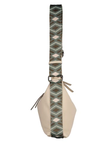 Tom Tailor Schultertasche "Donata" in Creme - (B)37 x (H)24 x (T)9 cm