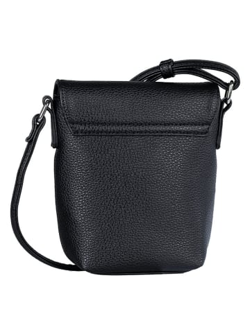 Tom Tailor Handytasche in Schwarz - (B)16 x (H)18 x (T)7 cm