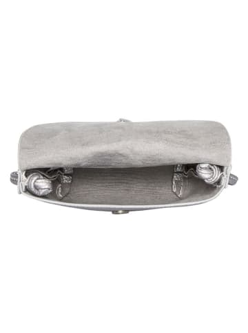 Tom Tailor Umhängetasche "Ida" in Silber - (B)17 x (H)16 x (T)4,5 cm