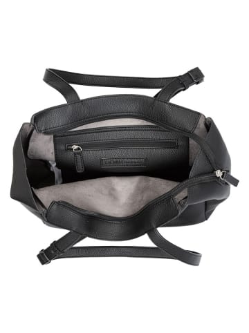 Tom Tailor Shopper "Jessie" zwart - (B)42 x (H)25,5 x (D)13 cm