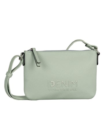 Tom Tailor Umhängetasche "Maxime" in Hellgrün - (B)22 x (H)15 x (T)3 cm