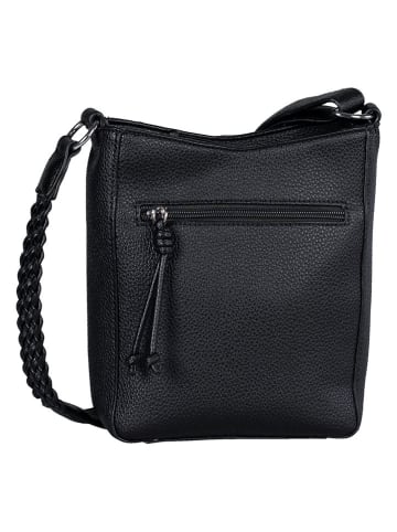 Tom Tailor Umhängetasche "Neda" in Schwarz - (B)20 x (H)22 x (T)7 cm