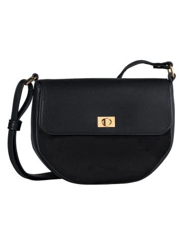 Tom Tailor Umhängetasche "Taya" in Schwarz - (B)23 x (H)18 x (T)7,5 cm