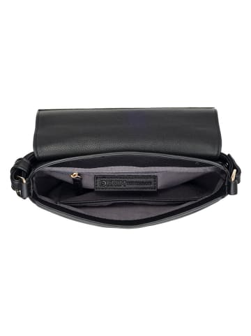 Tom Tailor Umhängetasche "Taya" in Schwarz - (B)23 x (H)18 x (T)7,5 cm